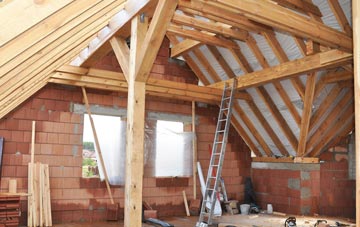 West Langdon attic trusses